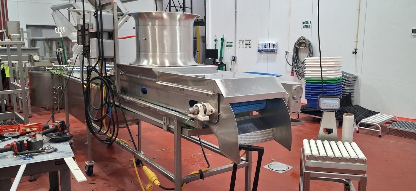 Custom stainless steel work for a Pompano Beach food producer