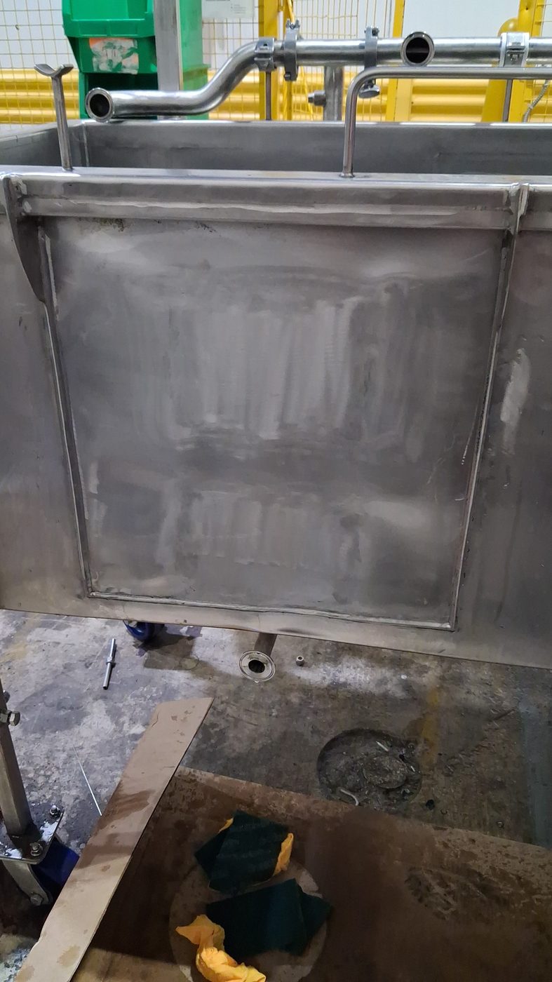 Sanitary stainless welding, Pompano Beach food manufacturing